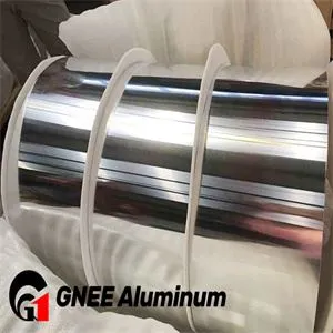 Silver Aluminum Foil Roll 8011 Alloy