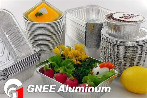 Food Grade Aluminium Foil Food Trays